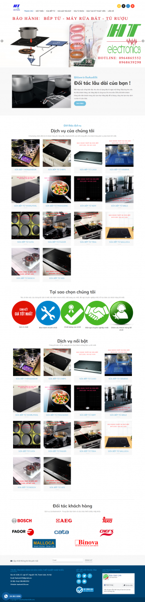 Web dịch vụ bảo hành