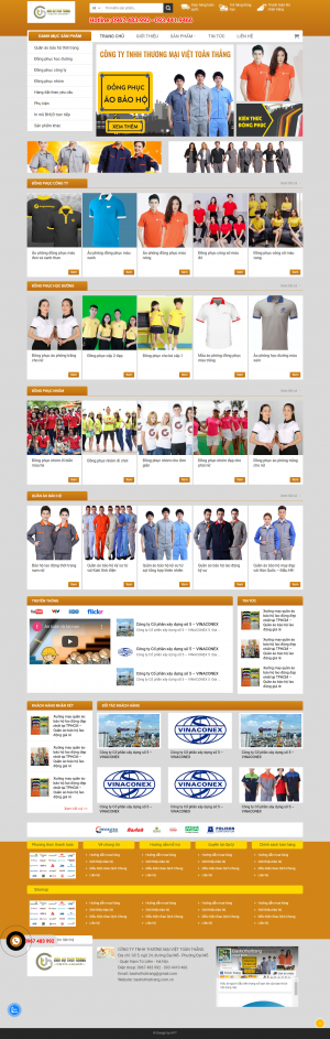Web thời trang đồng phục