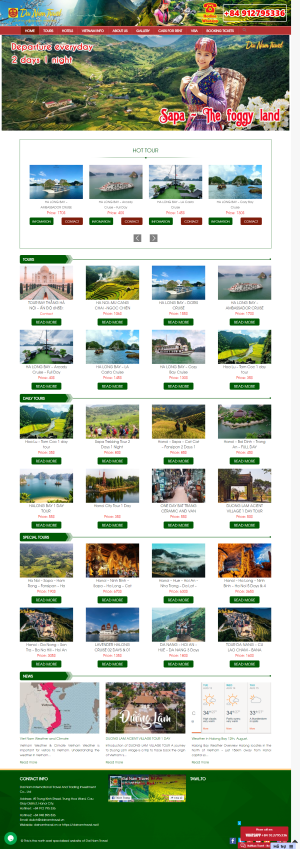 Web về Du lịch 3