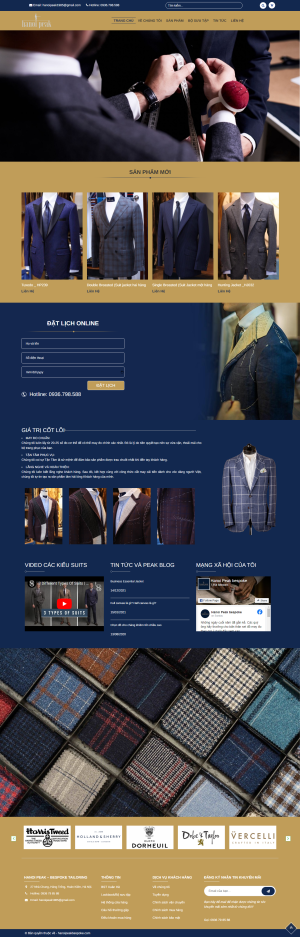 Web về Thời trang - Quần áo