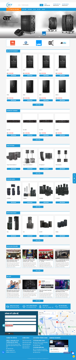 Web về loa đài