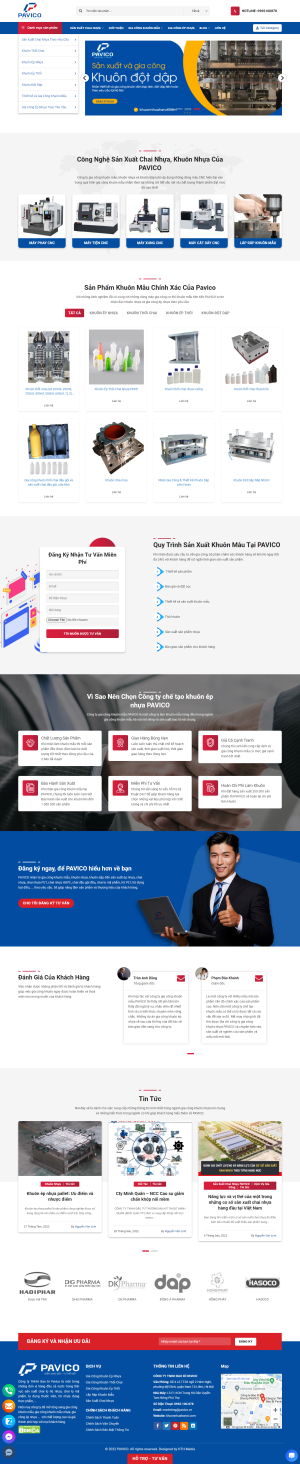 Web dịch vụ về in ấn, sản xuất bao bì