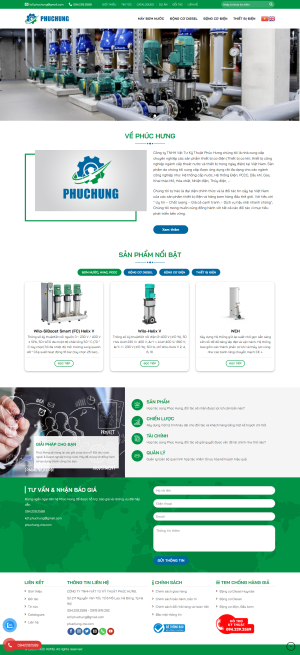 Web về Thiết bị cơ điện