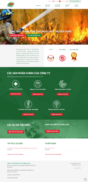 Web cung cấp trang thiết bị công nghệ