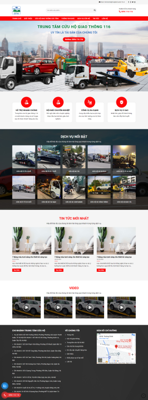Web dịch vụ cứu hộ giao thông