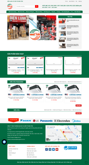 Web Điện máy Minh Tâm