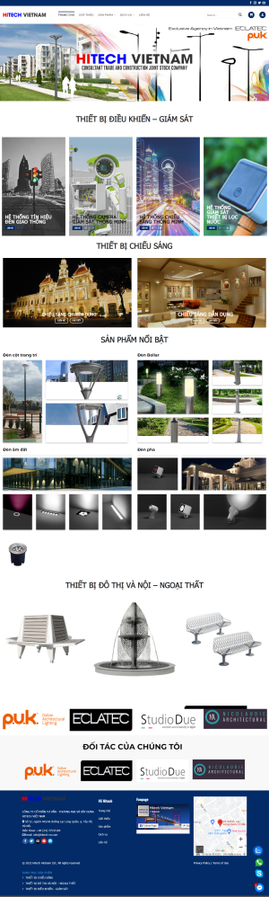 Web Thiết Bị Đèn Điện Hitech