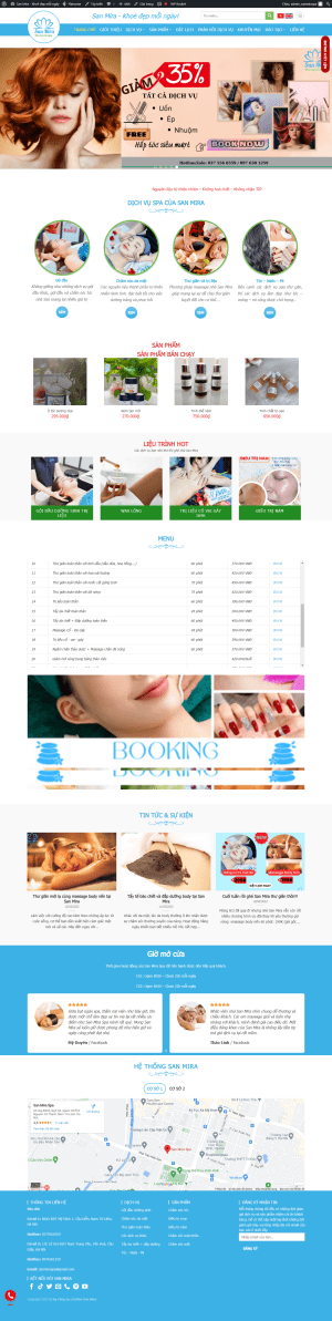 Dịch vụ spa, làm đẹp - chăm sóc da
