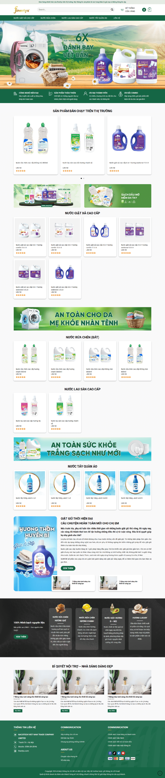 Web về Đồ tiêu dùng gia dụng