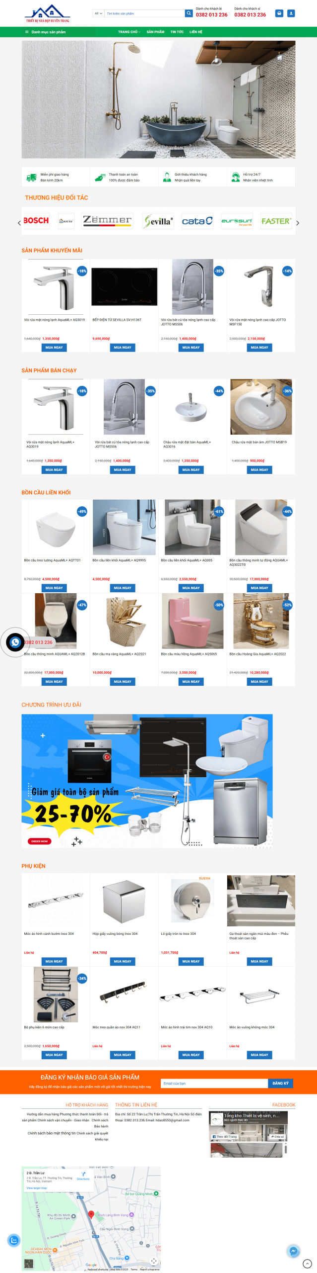 Web về Thiết bị nhà cửa