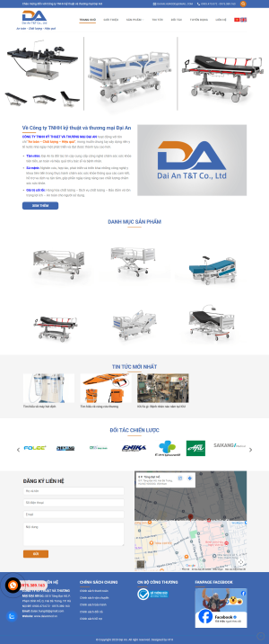 Web về thiết bị y tế - CSSK